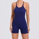 Hip-Lifting Women Running Tight-Fitting Quick-Drying Fitness Backless Rompers