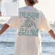 Women Fashion Casual Letter And Turtle Printed Round Neck Short-Sleeve T-Shirt