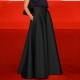 Women Fashion Elegant Solid Color High Waist Skirts