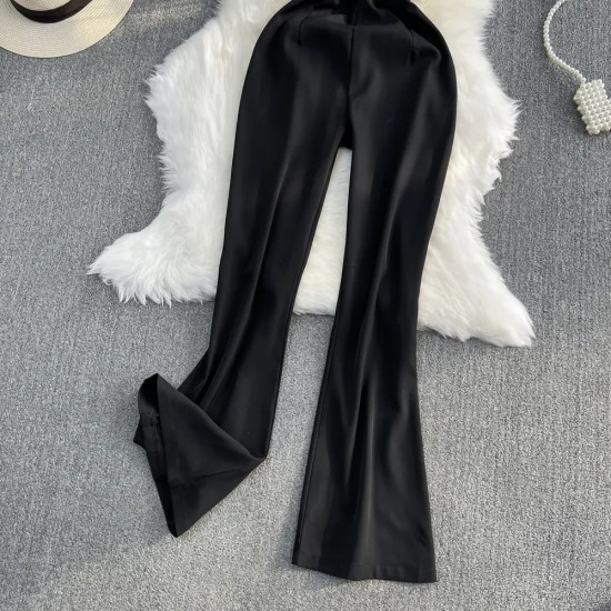 Sexy Women V-Neck High-Waist Spaghetti Strap Jumpsuits