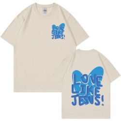 Women Fashion Casual Letter Printed Round Neck Short-Sleeve Loose T-Shirt