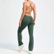 Adjustable Shoulder Strap Backless Women Yoga Jumpsuits