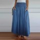 Women Fashion Casual Simple High Waist Pnats