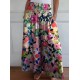 Women Fashion Casual Simple High Waist Pnats